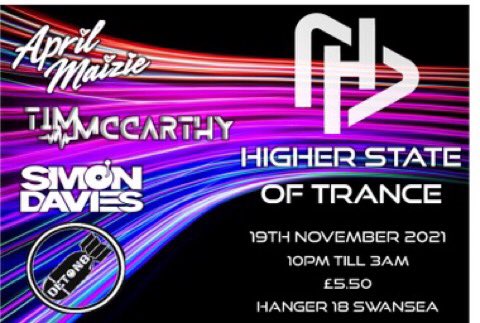 AprilMaizie's tweet photo. Trance crew… get yourselves a ticket to this…..first of many club nights in Swansea 

https://t.co/odWCdkMQqf https://t.co/UeX7osQhFQ