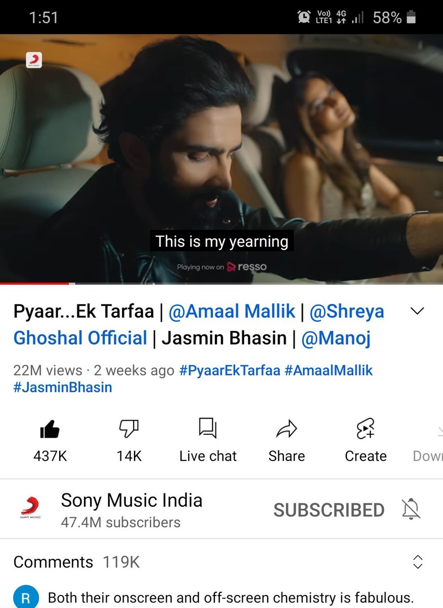 JASMAAL SUPREMACY 

Stream #PyaarEkTarfaa guys... let's take it to 23M today
