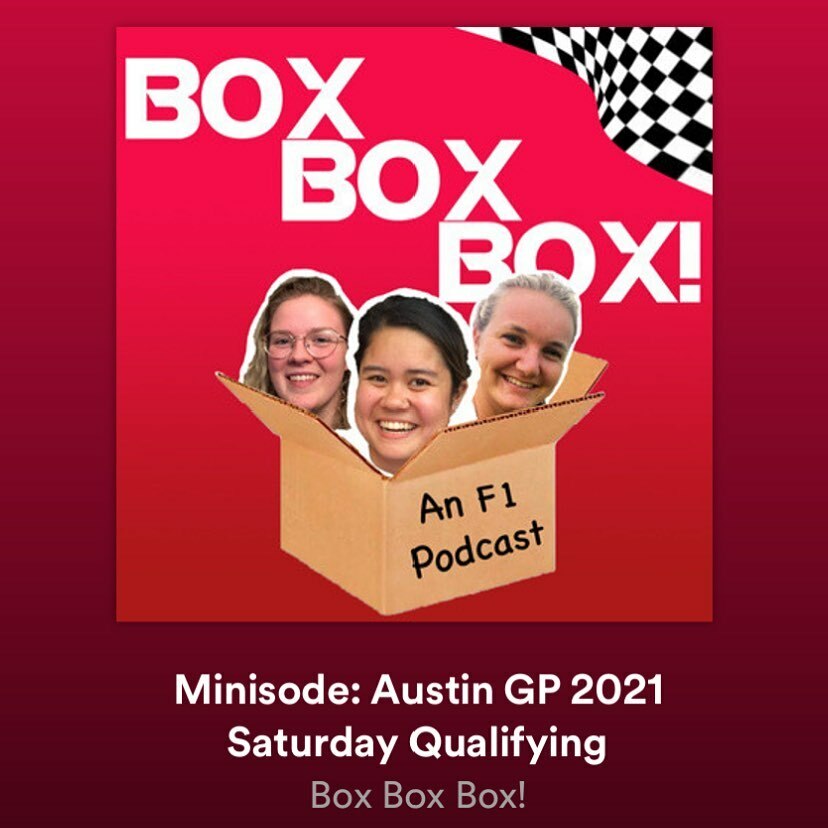 BoxBoxBoxPod's tweet photo. Checo! Checo! Ra ra ra! Austin has a LOT of Perez fans and they're here to bring the good vibes (and the very long cheers). After a long day of quali, Shannon and Sam sit down to discuss the epic highs and minor inconveniences of the day.
#formula1 #f1 #meme #podcast https://t.co/ILK0R5saSA