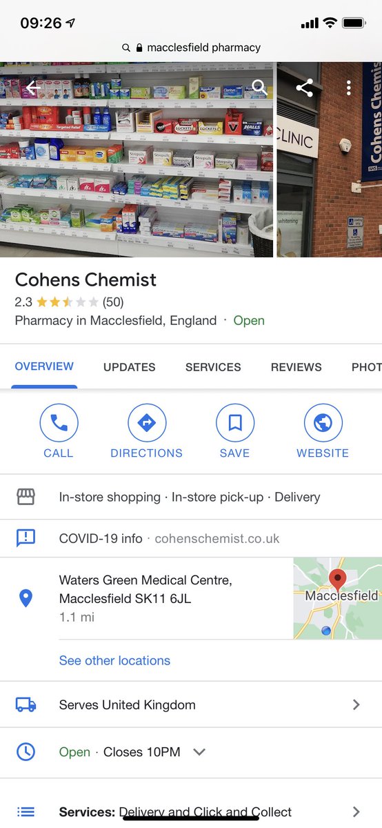 LauraBossons's tweet photo. #Macclesfield #Pharmacist #cohens WHY THE HELL DOES IT SAY ITS OPEN AND WHEN YOU GET THERE ITS CLEARLY NOT!!! Why does no one update websites!! https://t.co/s7vwao5R7Y