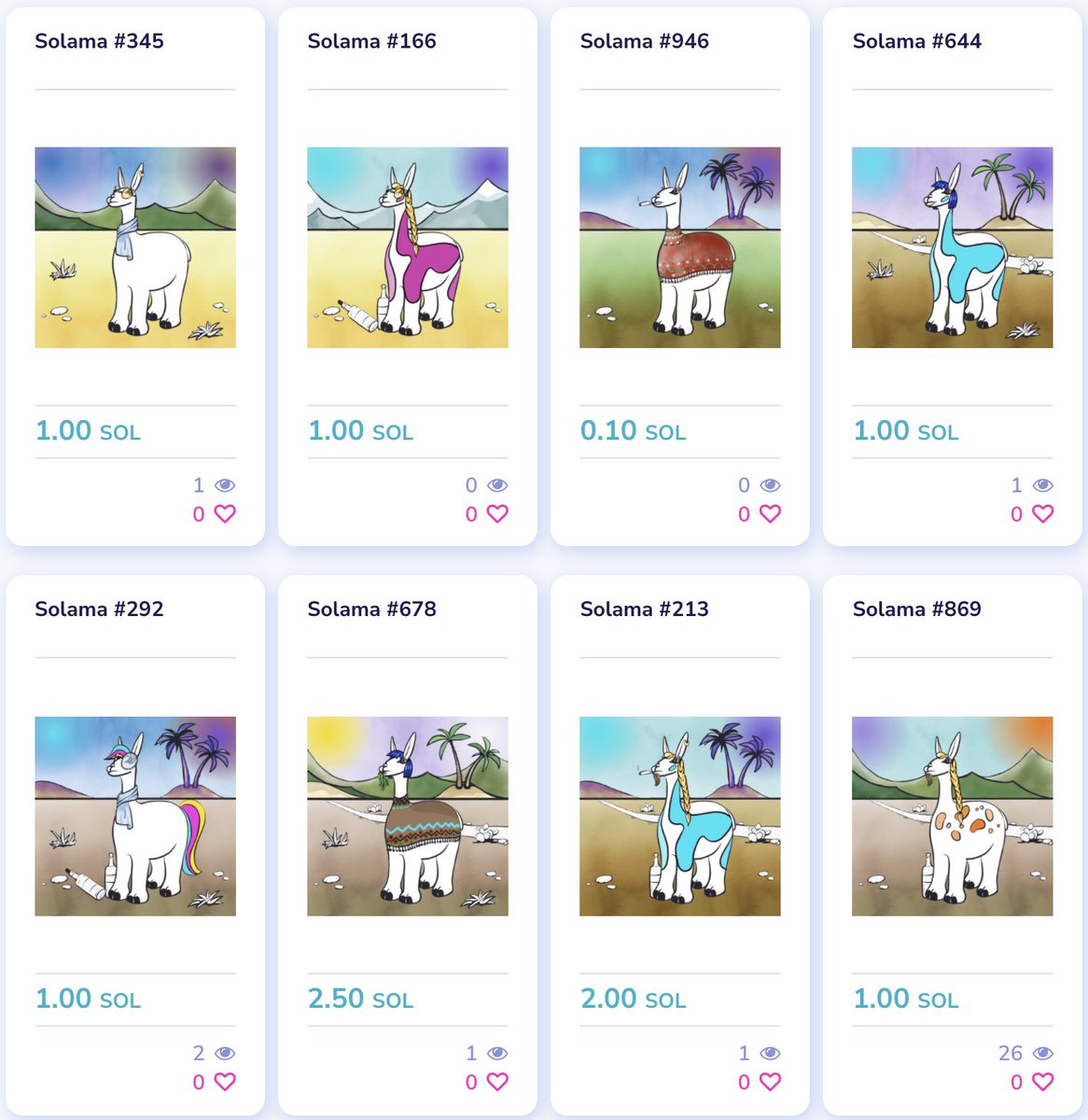 SolamaART's tweet photo. Awesome! First #solama listed on @SolSeaNFT!

We’re still minting for 💵 0.05 SOL each!
Our #NFTGiveaway is also active! 🥳

👉🏻 https://t.co/OIJppxnLXm 👈🏻

#NFT #NFTart #NFTartwork #NFTdrops #NFTdrop #NFTCommunity #nftcollector #NFTcollection https://t.co/ASPZsHqr18