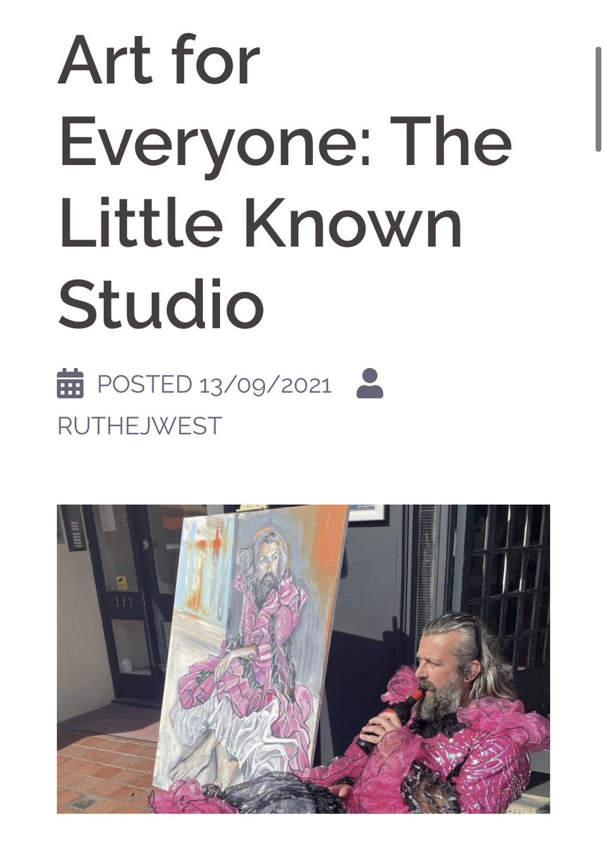 Nice review from the artbiz blog about my studio on Instagram.