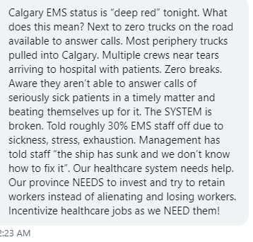 jvipondmd's tweet photo. Received, and confirmed independently with EMS staff. https://t.co/vYkk0xUwHD