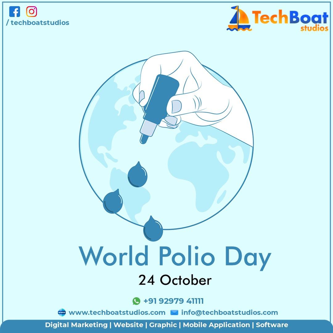 techboatstudios's tweet photo. On This Occasion Of World Polio Day Spare The Children On This Day. Get The Vaccine And Give Them A Happy And Healthy Life. Happy World Polio Day.
.
.
#digitalmarketing  #digitalmarkrting #techboatstudio  #eventmarketing #digitalstrategy #socialmediamarketing #techboatstudios https://t.co/b25Ouj4tfR