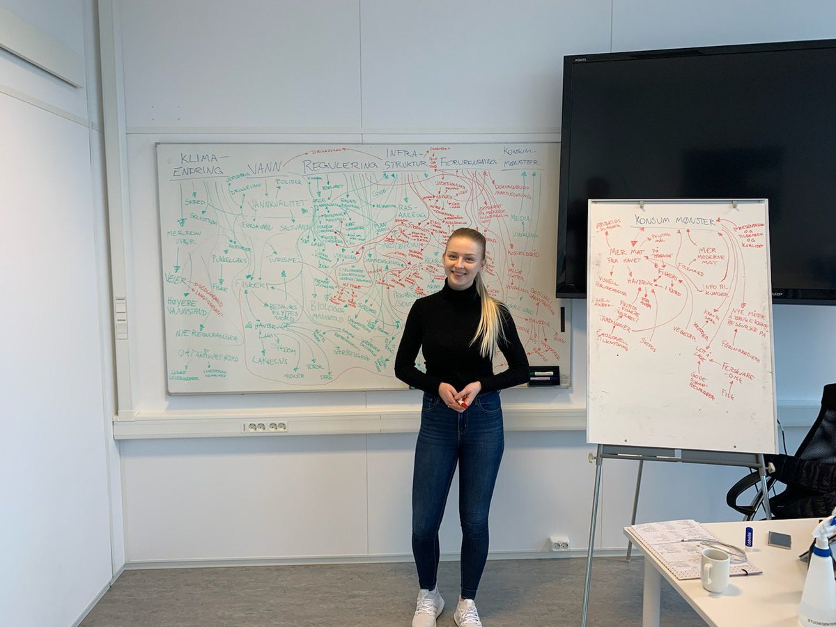My 1st year MA #student <a href="/InaAhlquist/">Ina Helene Ahlquist</a> just facilitated her first of six participatory stakeholder workshop w/conceptual mapping (land-sea interactions, challenges &amp; synergies)!  <a href="/SINTEF/">SINTEF</a> #coastalsquared <a href="/H2020_coastal/">COASTAL</a> <a href="/forskningsradet/">Norges forskningsråd</a> #forsterk <a href="/UiTNorgesarktis/">UiT Norges arktiske universitet</a> #studentsuccess