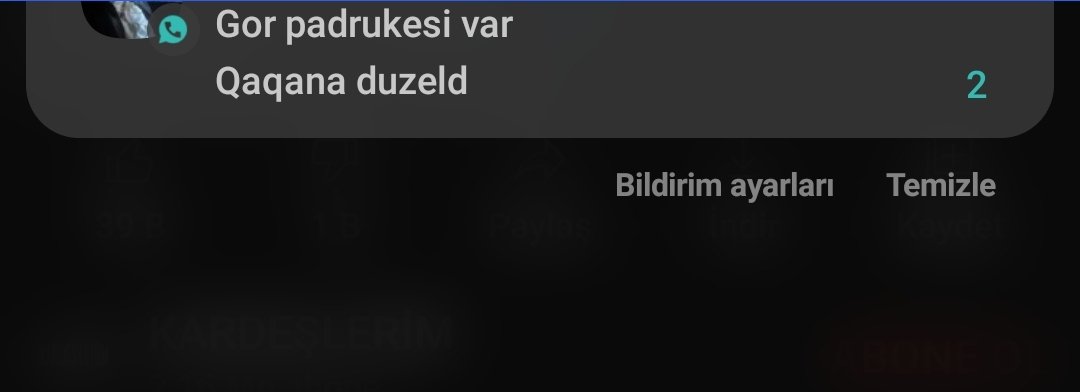 Və o əfsanəvi mesaj🤦‍♂️