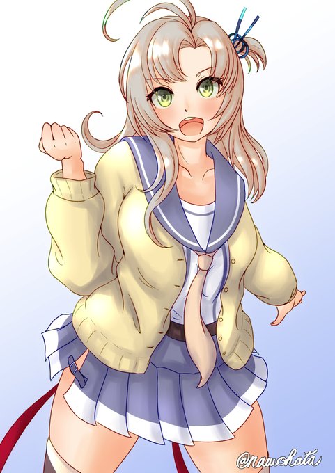 衣笠さんにおまかせ!
#艦これ 