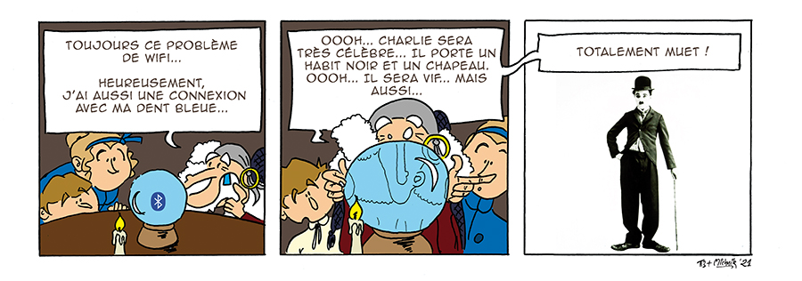 michnikg's tweet photo. #LittleDarwin : notre voyante a toujours quelques problèmes de connexion. Heureusement, elle a plus d'un tour dans son sac... https://t.co/FObV6SIg2p