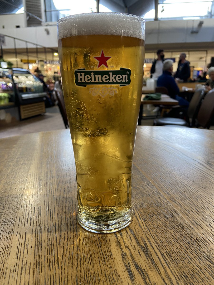 En route to Old Trafford