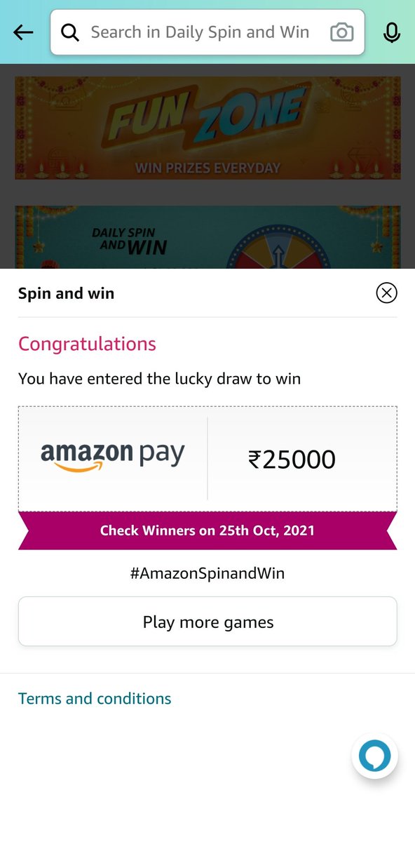 RAMIJMONDAL1998's tweet photo. #Amazon #AmazonSpinandWin 
@amazon @amazonIN https://t.co/8wIywg5UqG