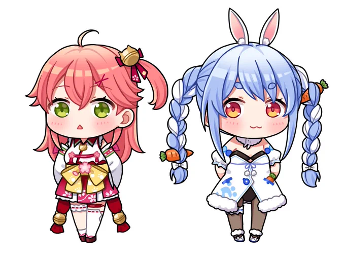 デフォルメも描けます!あんまり描く機会が無いだけで…描くの好き…… 