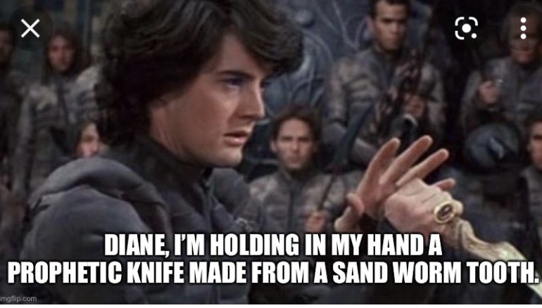 AlizeEdeline's tweet photo. Saw the new Dune tonight, which made me look back at the 1984 version, and now this is all I can think about… https://t.co/uwlXKDoseJ