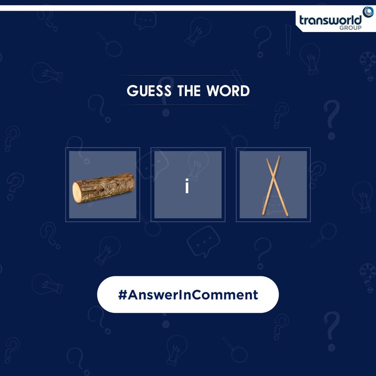 TransworldTweet's tweet photo. Fun time is here! 
Can you guess it? Share your answer in comment section!
#TransworldGroup #QuizTime #FunTime #JustForFun #AnswerInComment https://t.co/JDQHYEKa5t