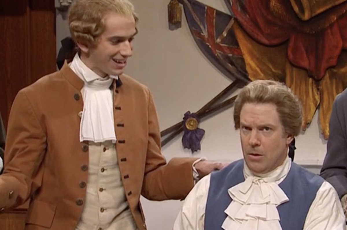 randomp1780's tweet photo. my apush class would be much more interesting if they put a treasure map on it #SNL https://t.co/OAFHhBqvKf