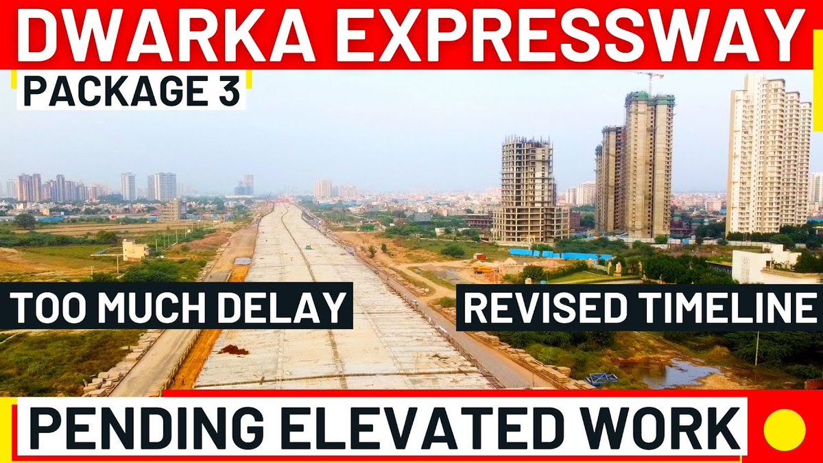 PrakharSahay's tweet photo. Video: https://t.co/YVVQ5oTM3n 

@larsentoubro is delaying #DwarkaExpressway Pkg 3 &amp; 4. Revised Timeline. Work is too slow &amp; manpower is missing.

Pls intervene Sh @nitin_gadkari Sh @vaibhav_74 @OfficeOfNG @NHAI_Official

#LnTIntegratedReport #LnTCares #LarsenToubroNews #WeAreLnT https://t.co/sKfJMVhSTh