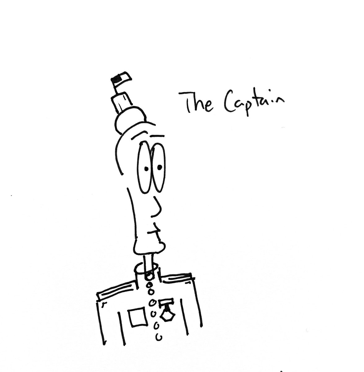 _ovsky's tweet image. The Captain