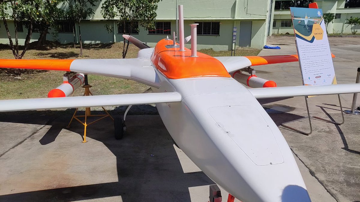alpha_defense's tweet photo. ADE Archer Drone.
Credits: @rv_srivatsa https://t.co/eabtApjEp2