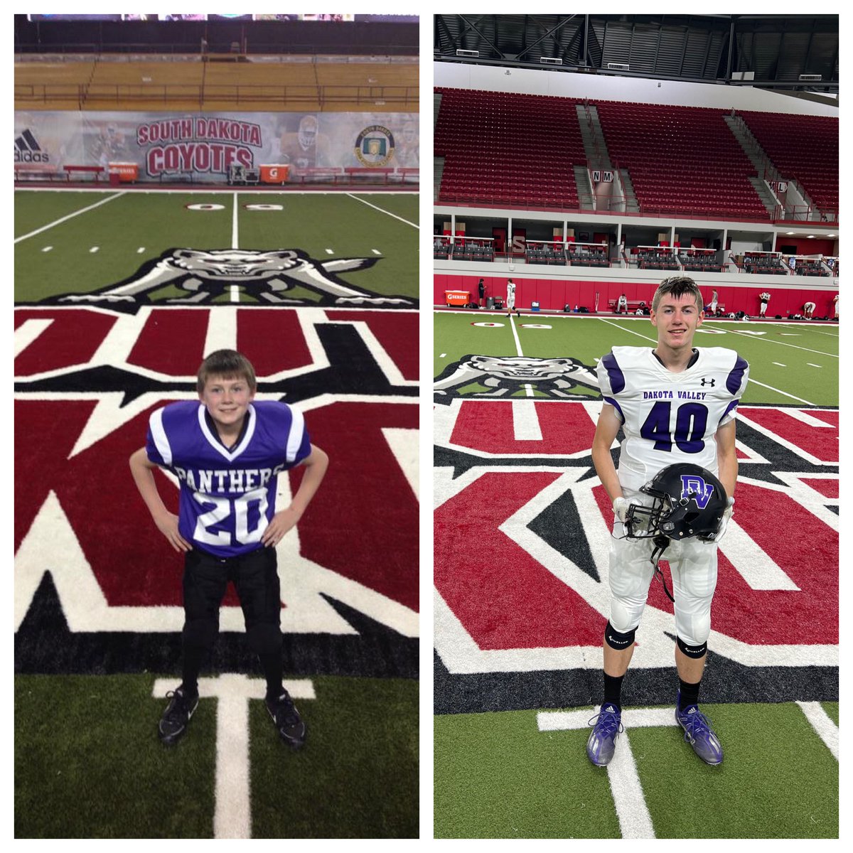 nscfd64's tweet photo. @prestonc2244 has grown up a lot in the last 8 years.  Last game of the year as a 3rd grader to last game of the year as a Junior.  Great season #40. Way to make the most of your opportunities this year. https://t.co/awopGBwrRF