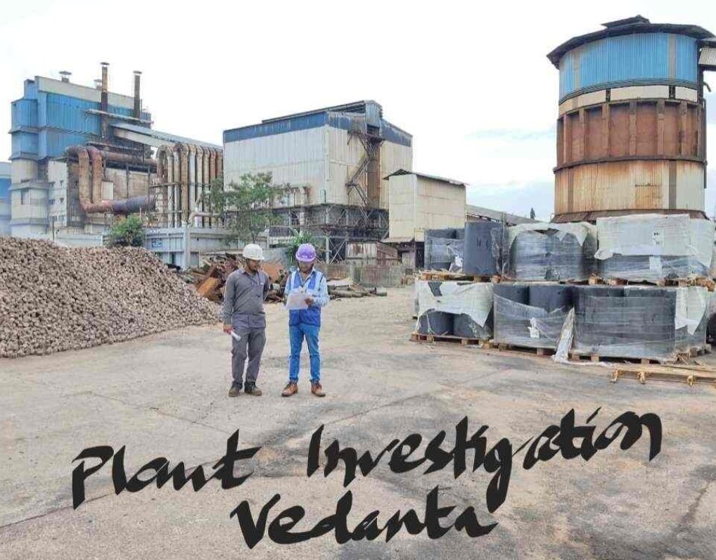 Inspection of Plants.
Like - Vedanta, Aditya Birla and so on.