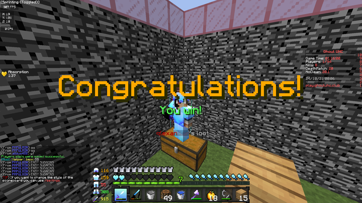 gracias por ver 
dedic: gaelote chriztian dilam fabrizio saicunes danelew albius colima pulmon lucky