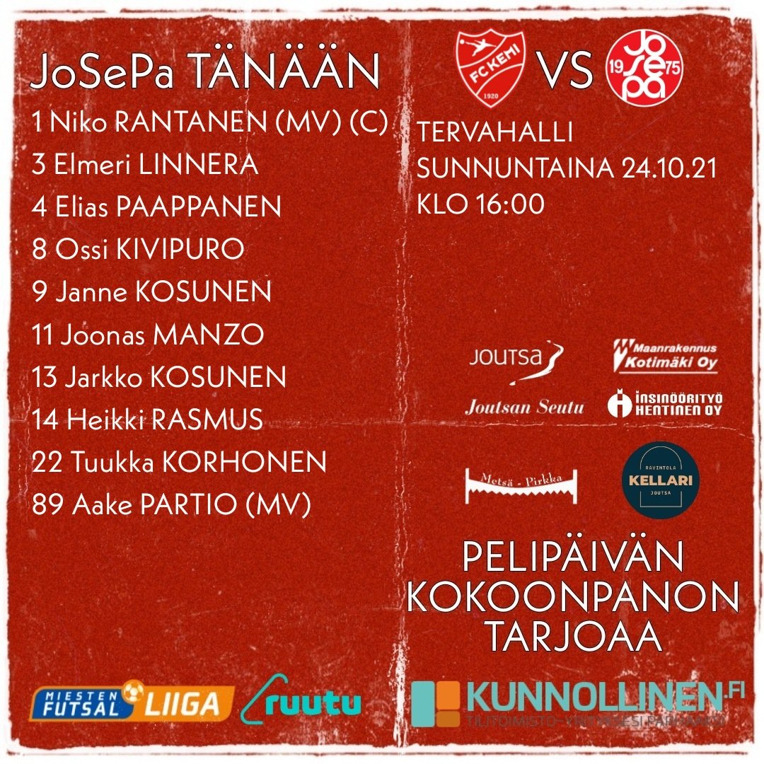 JoSePa Futsal tweet media