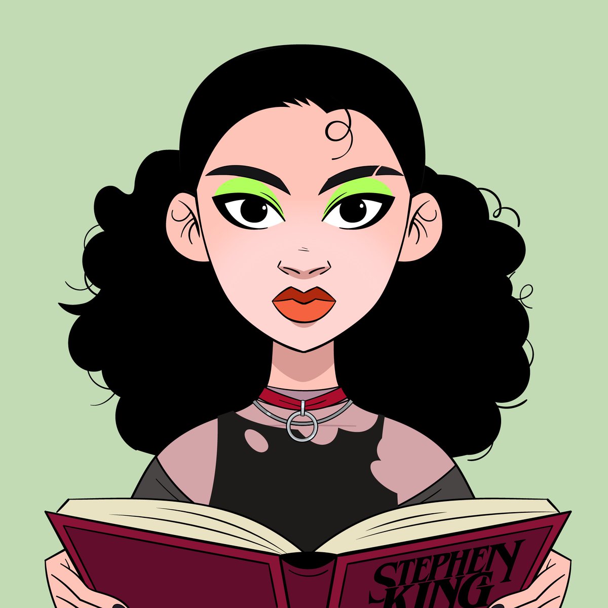 #HearseCurse
“Didn’t you see that coming, what kind of Psychic are you?” asked the flustered driver. 
Gazing through the moonroof, Tangina answered, “the infected kind.”
@RebelKidsParade