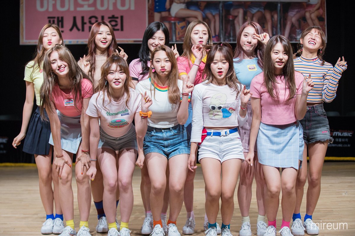 Группа i. N 2 серия. O. I. Ioi участницы.