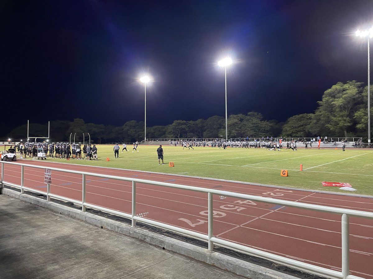 Saturday night lights at the the John Velasco Stadium! #GoRams