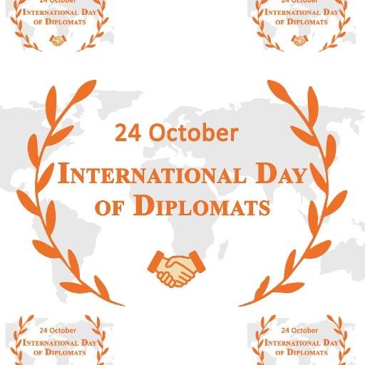Sending best wishes to all Diplomats around the world on
#InternationalDiplomatsDay for bringing countries closer and serving the people at large. Proud to be a part of the group.
#ServingPeopleGlobally
@IntDiplomatsDay