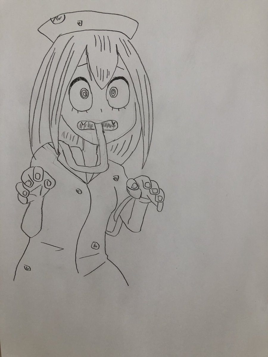 goodsleepswing's tweet photo. #模写
#ヒロアカ
#イラスト好きな人と繋がりたい
僕のヒーローアカデミアより
蛙吹梅雨ちゃん https://t.co/gClAjKqpPx