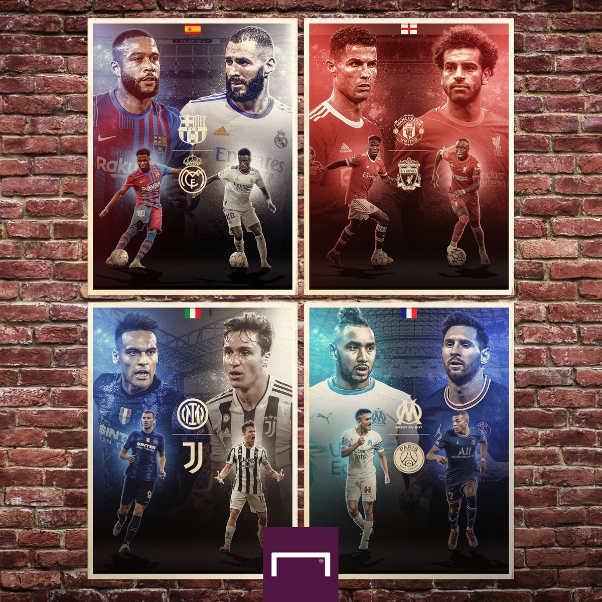GoalJP_Official's tweet photo. ⚽ 𝑺𝑼𝑷𝑬𝑹 𝑺𝑼𝑵𝑫𝑨𝒀 🔥

今夜は欧州各国でビッグマッチ開催！

⏰23:15
🇪🇸バルセロナ×レアル・マドリー

⏰24:30
🏴󠁧󠁢󠁥󠁮󠁧󠁿マンチェスター・U×リヴァプール

⏰27:45
🇮🇹インテル×ユヴェントス

⏰27:45
🇫🇷マルセイユ×パリ・サンジェルマン https://t.co/SyrhBjlpvz