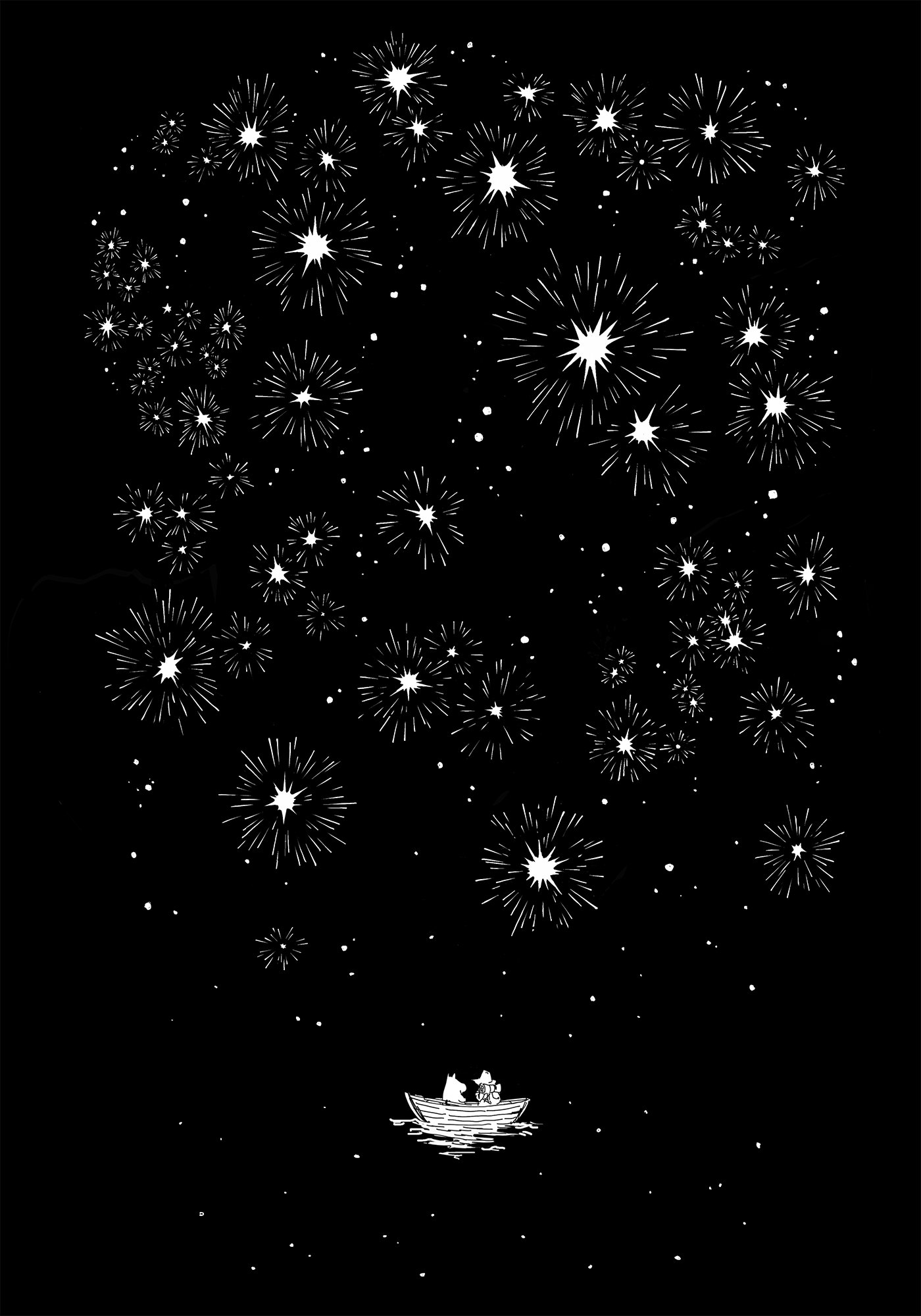 ヤス Drew Some Moomin Fanart Tovejansson Blackandwhite Digitalart Drawing Procreate Artwork Comics Illustration Moominvalley Moominfanart Snuffkin Muumi Muumit Manga Moomintroll イラスト イラストレーション 絵描き