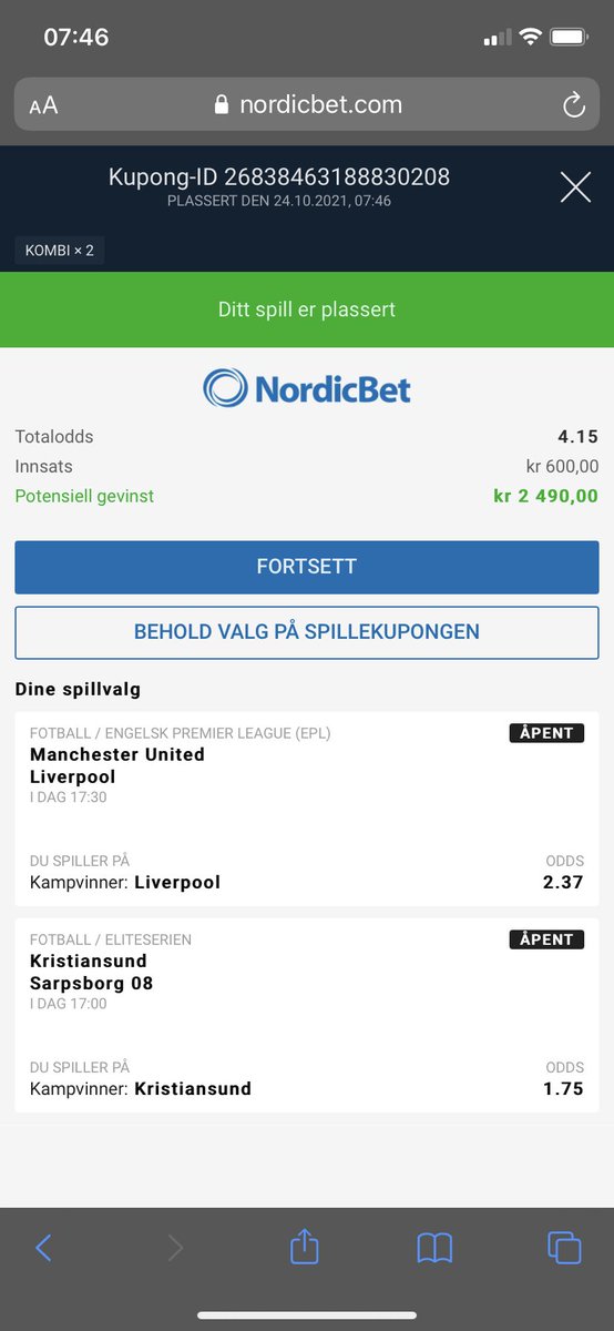 ThomasTengesdal's tweet photo. Dag2 #bobocupen @NordicBetNO https://t.co/ToE6pNawcC