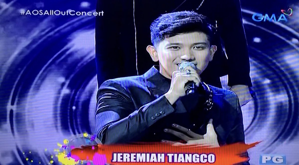 JeremiahFANMILY's tweet photo. Grabe ang Kingdom ngayon, SAKALAM! :) 

KINGDOM! :) 

AOSConcert WithJEREMIAH

#AOSAllOutConcert @AllOutSundays7 https://t.co/b4OxBLmBTm