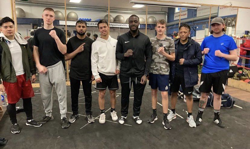 AbcSucceed's tweet photo. Some of the UEA student back at the gym continuing the university's link with the club https://t.co/igtZ4jgSUh
