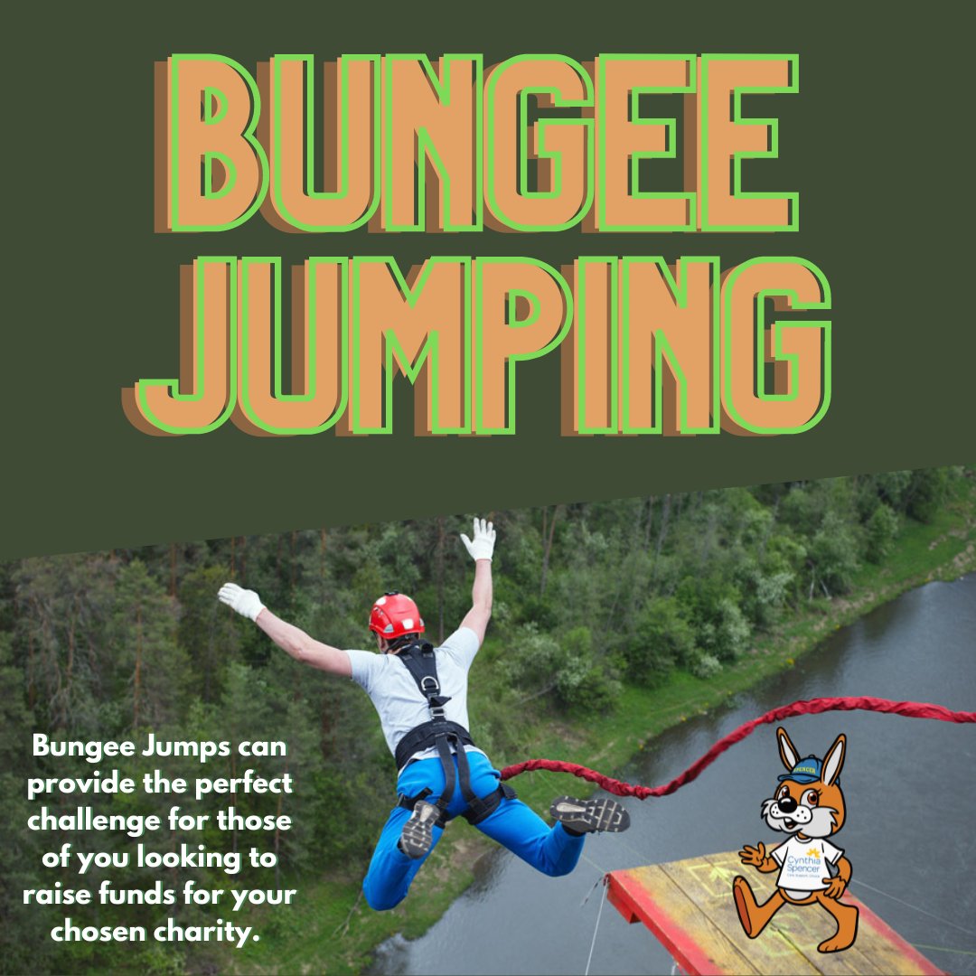 CynthiaSHospice's tweet image. Push your limits and feel the adrenaline rush and fundraise for a good cause! 💙

Click the link for more information:  cynthiaspencer.org.uk/challenge-even…

#BungeeJump #fundraising #northamptonshire