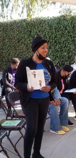 TabahaniBC's tweet photo. It takes a village! Collaborating with #SigmaGammaRho @BBF_LA @OfficialOPPF #ZetaRho reading to 4 classes 1st, 3rd & 3rd graders #TomBradleyMagnetSchool #ABCsOfBlackHistory @OhReallyRio #LaurenSemmer & #LittleLegends @VashtiHarrison #kwesijohnson #TabahaniCares https://t.co/mMwwQ7YKy1