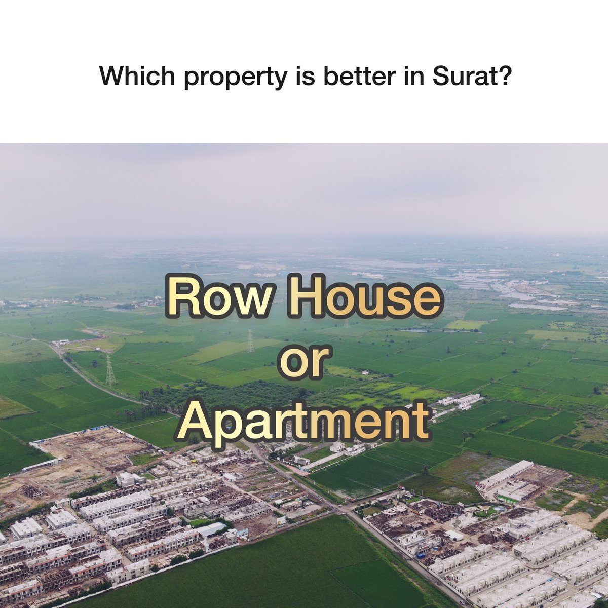 PruthviEstate's tweet photo. For a great living experience, a row house would be good to live in. Also, you’ll be able to customize as per your plan, you’ll be owning land also.
For living in the crowd, we mean to live between city/popular area, etc. 
Read full article: https://t.co/PfRZ5c22Uk

#realestate https://t.co/WMxWcv4lqL