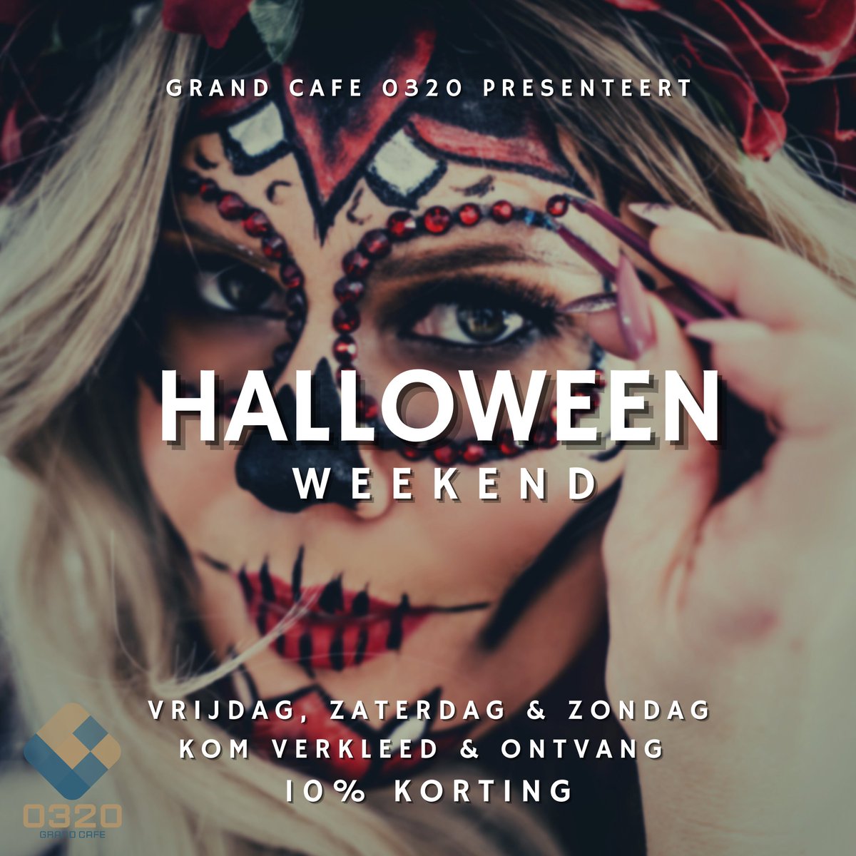 Grandcafe0320's tweet photo. Volgend weekend! Komen jullie ook langs? #Halloween #Lelystad #promesse #verkleed #Morethenjustagrandcafe https://t.co/eNRAvSZMu7