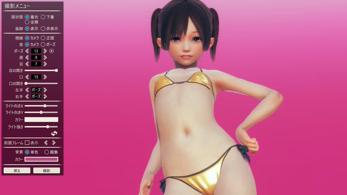 ちなみに元はイリュージョンのアダルトゲームのAI*少女でキャラクリエイトしたキャラがモデル。 