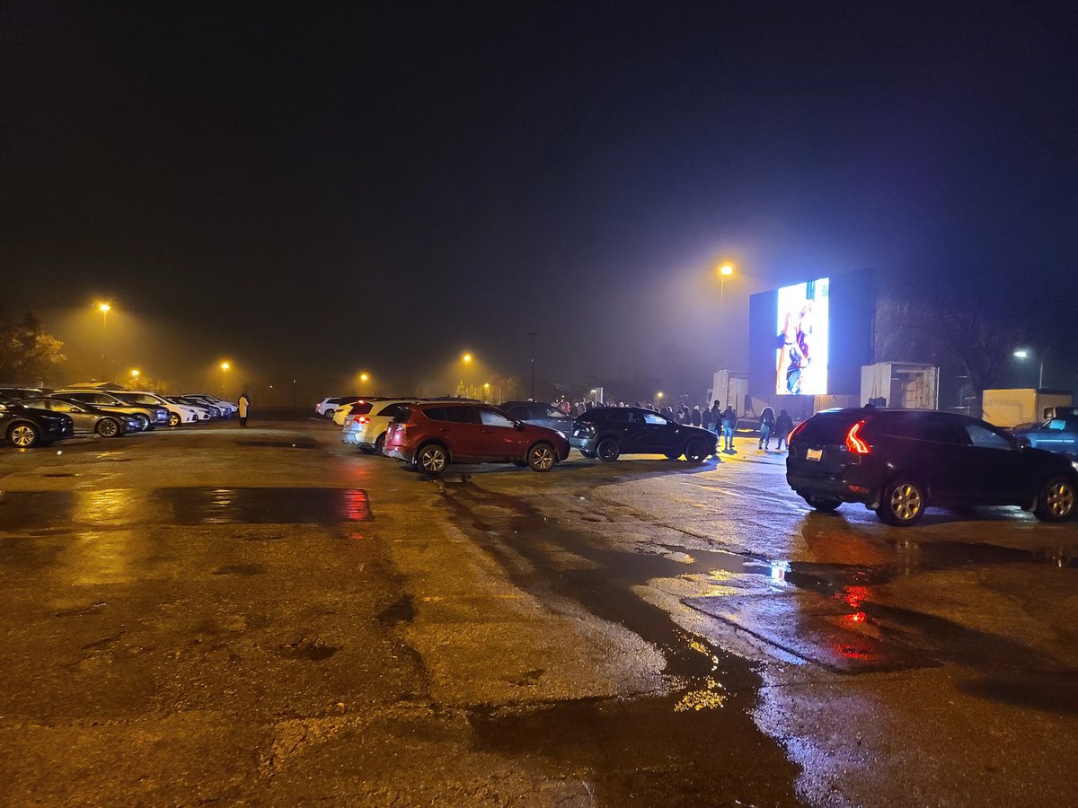 CEOEvents's tweet image. Last Drive In of the season!   This one had a mini festival along with it.  Guests had a ball even if it was -3C with alternating sheets of rain and snow.  Our California guests thought it was such a unique experience.  😍