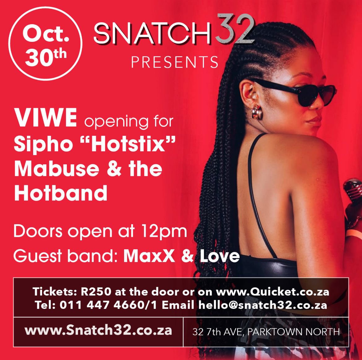 TripleMEntSA's tweet photo. @JohannesburgIYP look what @siphohotstix is doing at #snatch32 next Saturday with @tamaradey and more book @QuicketSA @TheSAnews @Biz_Lounge @BikoMabuse2 @GalloRecordsSA @Powerfm987 @KayaON959 https://t.co/R6b2U6bvH2