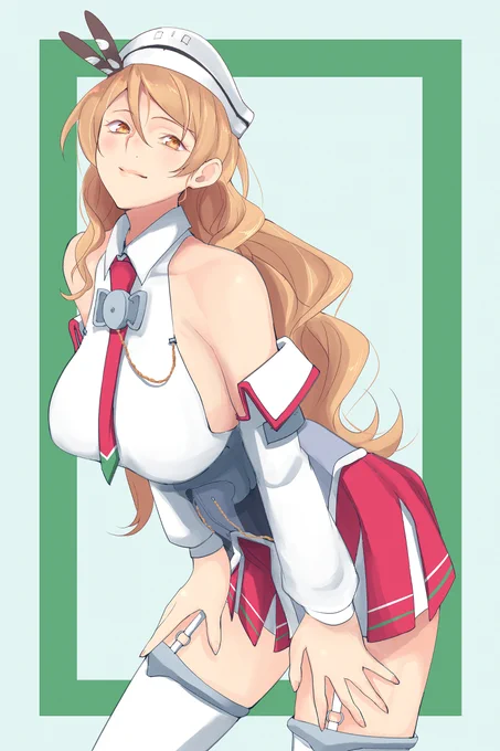 #このタグを見た人は一番えっちな海外艦を貼る
いっぱいいますよ 