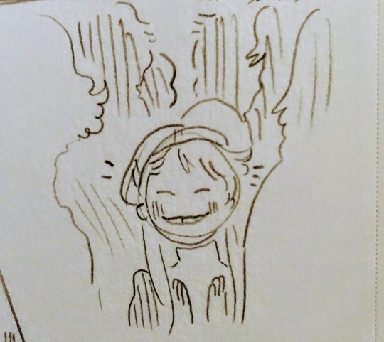 the original story was about a busker child who befriends a sickly girl who liked to sing in a construction area of a town, and the busker promises to write her the perfect song that would make her feel better, but the song cannot be played at all until it was perfect