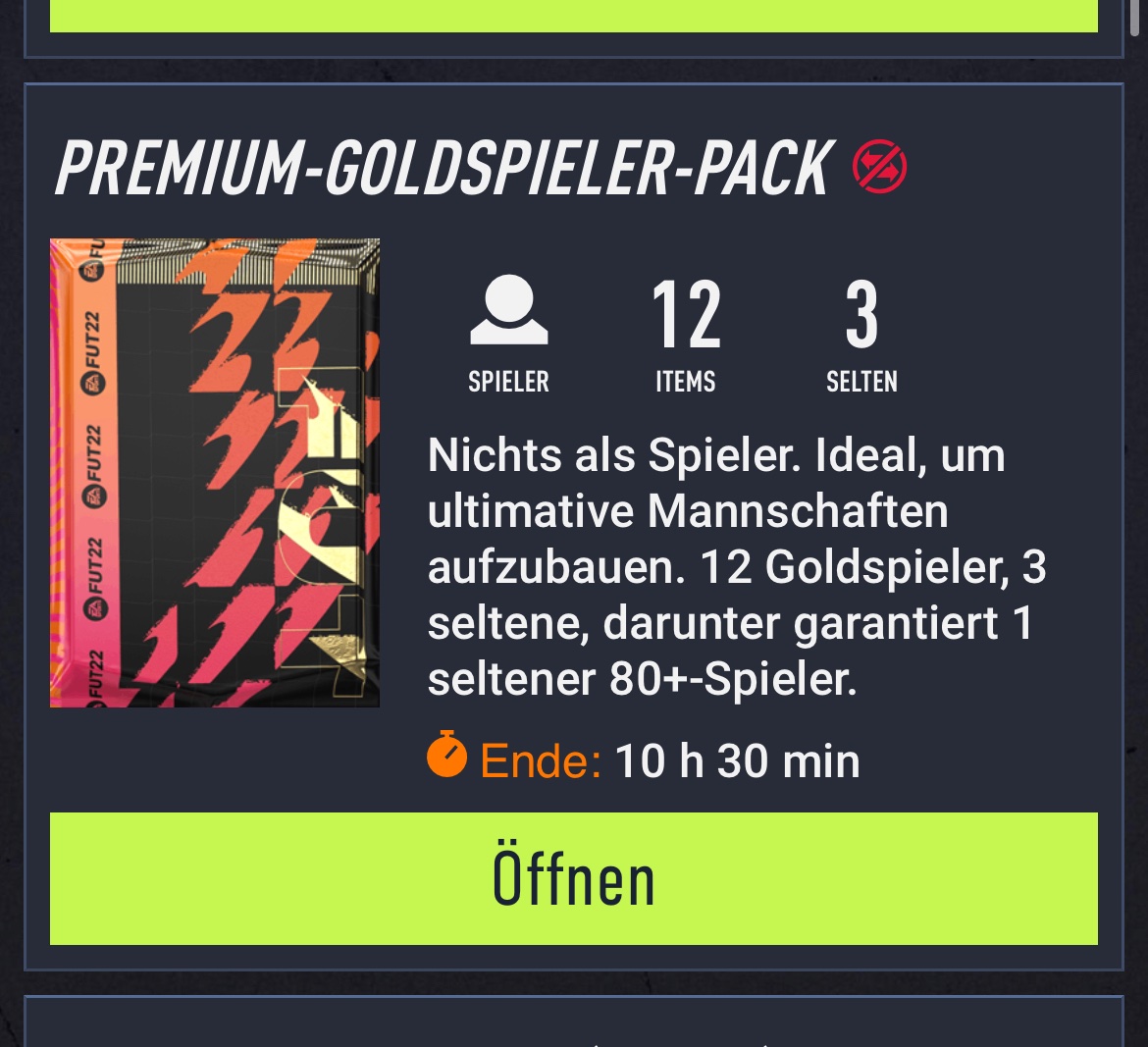 kubabvb1622's tweet photo. Kann mir jemand weiterhelfen? Warum laufen meine untrade Packs ab? https://t.co/xmcXcWgcKG