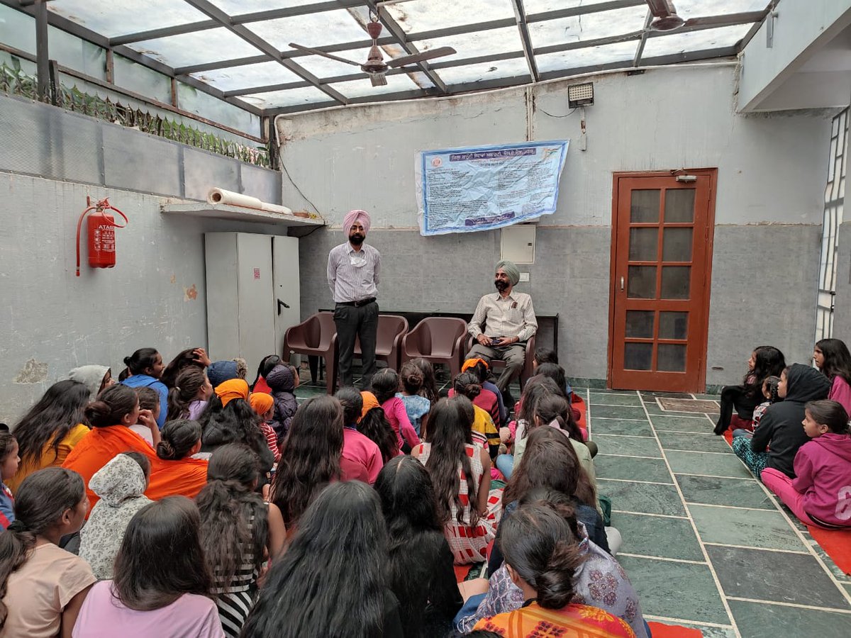 MohaliDlsa's tweet photo. PAN INDIA AWARENESS &amp; OUTREACH PROGRAMME:
Legal Awareness Programme was organized on UN Day  at Jyoti Sarup Kanya Ashram by Secretary, District Legal Services Authority, SAS Nagar on Dated- 24.10.21
@NALSALegalAid 
@LegalAidPunjab https://t.co/twnk40Fkqc