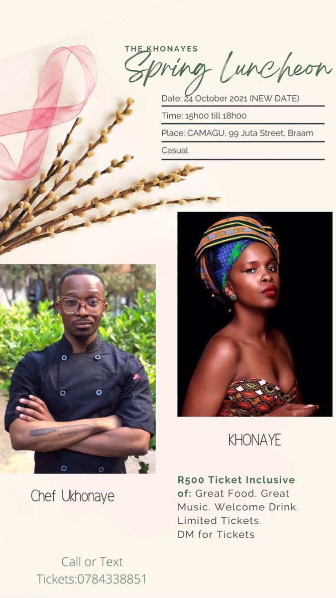 Dear <a href="/casspernyovest/">Don Billiato</a> I know you might be busy and this is a short notice but please come through or sponsor a few tickets for those that would love to join myself and <a href="/Ukhonaye_M/">U.</a> later today. 
Please it would be an honour