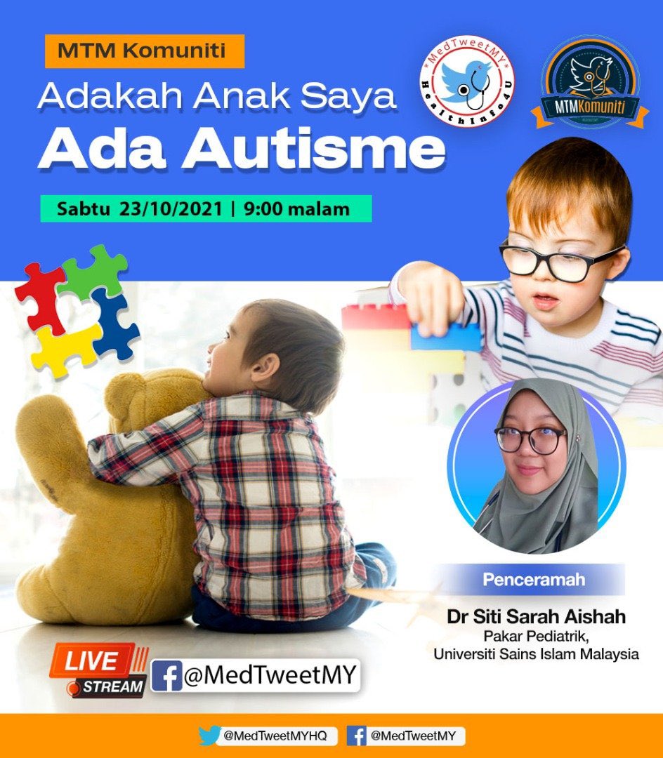 khairul_hafidz's tweet photo. A busy week for #MedTweetMY this weekend.

23-24th (day) - Program “Kami Bebas” collabs with @AADKMalaysia 

23rd (night) - MTM Komuniti webinars by Dr @ctsarahaishah 

24th (night) - MTM Advance webinars https://t.co/TuL88TiSP3