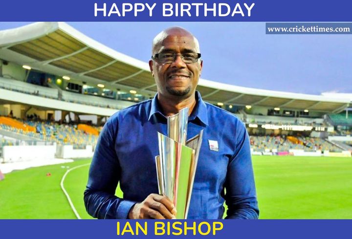 Happy Birthday to former West Indies pacer Ian Bishop 