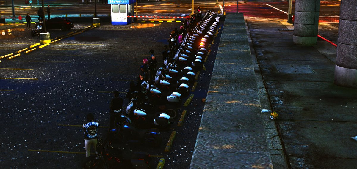 HHellfis's tweet photo. Pale Riders anniversary run #Motorcycleclub #GTABiker #SupportSmallStreamers #twitchstreamer #JimmyWilson #PRMC #PaleRidersMC #paleontop #worldwide #LittleLosSantos https://t.co/bSqMcLosWo